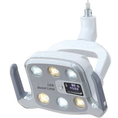 病院の臨床歯科椅子の軽い単位9W 6pcsの球根の白い色