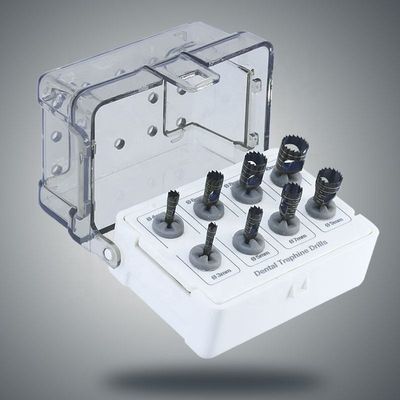 軽量の実用的な歯科トレフィン ドリル、多色刷りの導かれた外科キットの歯科
