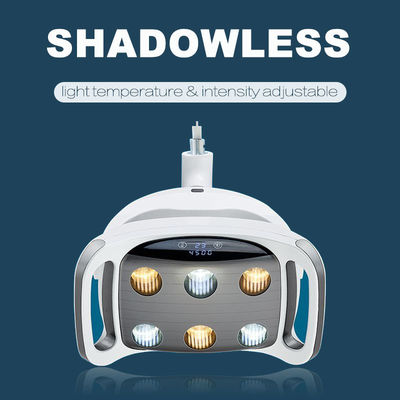 Shadowless歯科椅子ライトはインプラント外科軽い二重色温度を導いた