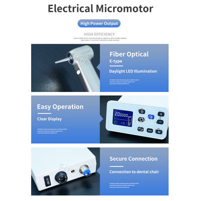 15 内部水付きの高速ハンドピース歯科用LEDブラシレスマイクロモーター