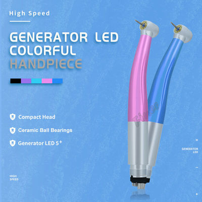 5 LED 色彩のある歯科ハンドピース 歯科ハンドピース